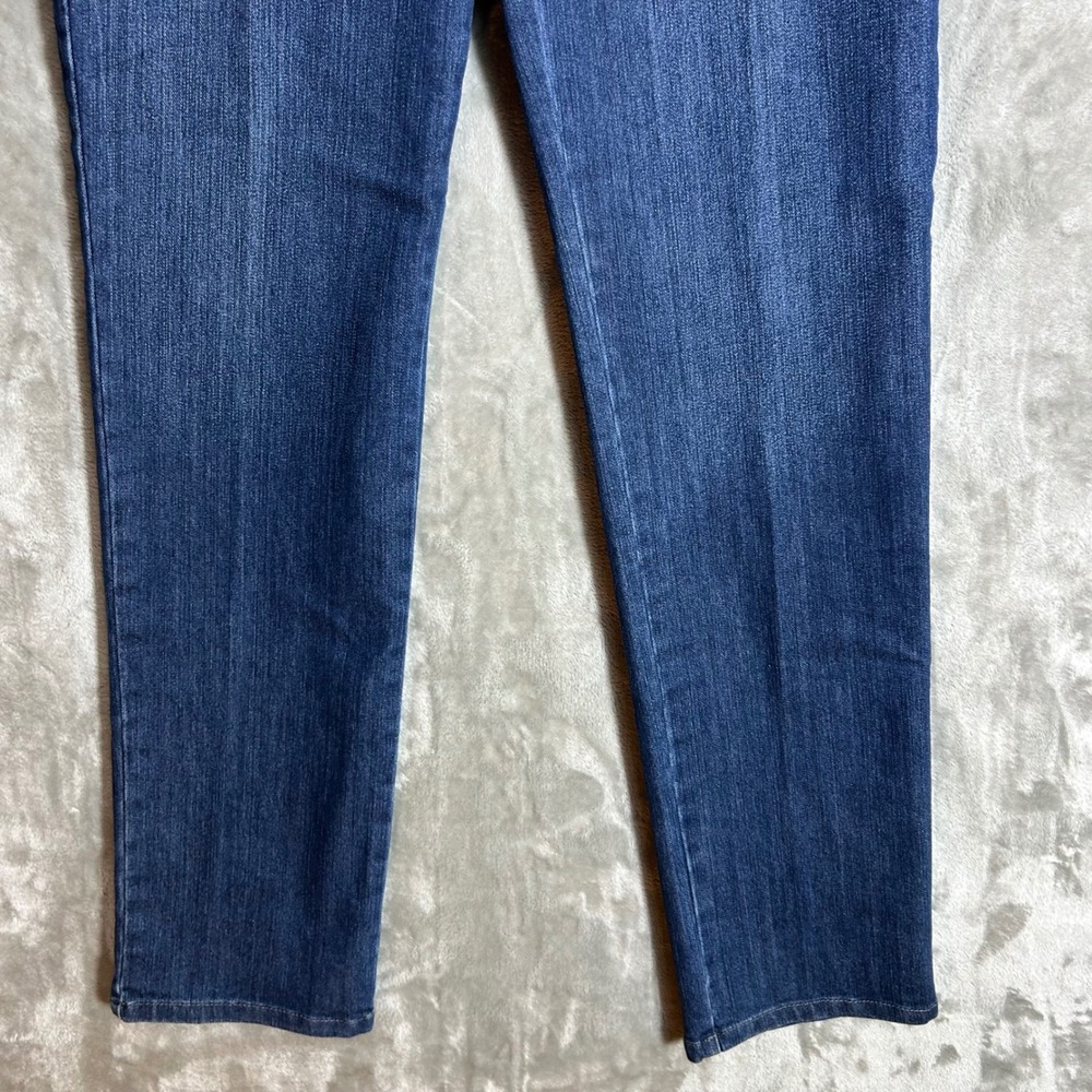 Gloria Vanderbilt Amanda Classic Fit Tapered Jeans Dark Wash Blue 10 Long NEW - Picture 4 of 15